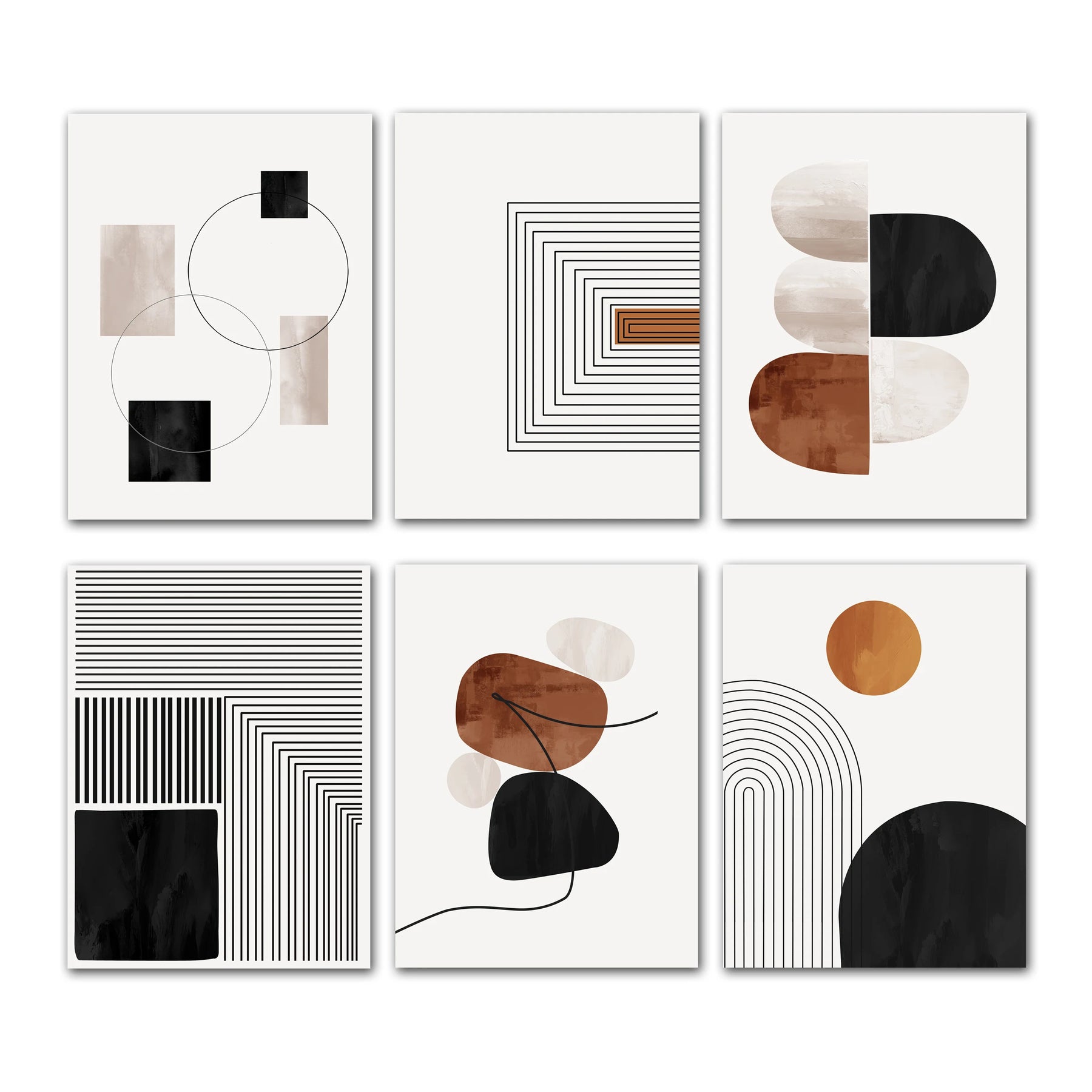 Branco preto linha arte lona impressões, geometria abstrata parede arte, cartazes decorativos para sala de estar, Nordic quarto decoração fotos