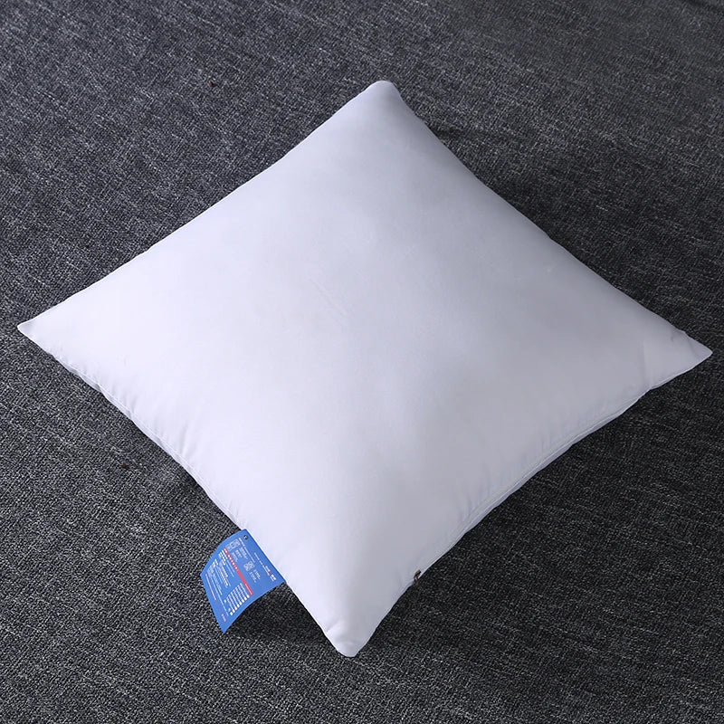 Almofada para casa, enchimento interno, branco, decorativo, núcleo de travesseiro para sofá, carro, escritório, inserção de almofada macia, 45x45, 14/16/18/20/22/24 tamanhos