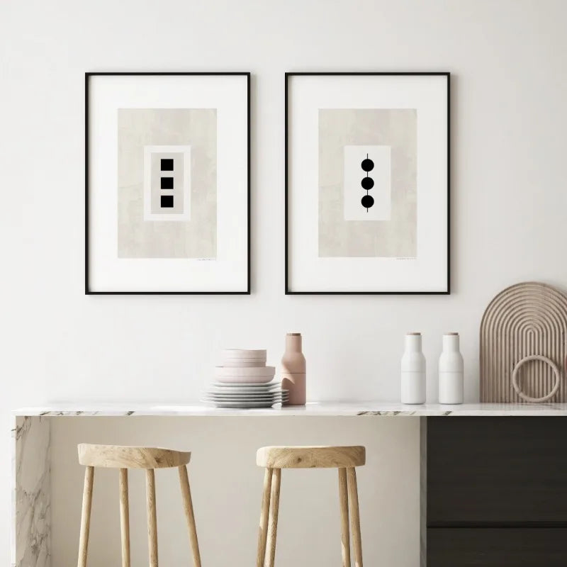 Minimalista abstrato preto e branco moderno japandi geométrico cartaz impressão pintura em tela galeria arte da parede para o quarto decoração casa