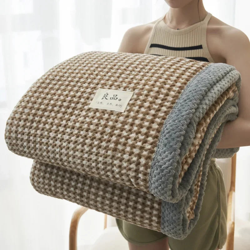 Cobertor de Malha de Chenille — Aconchego e Estilo para Seu Lar