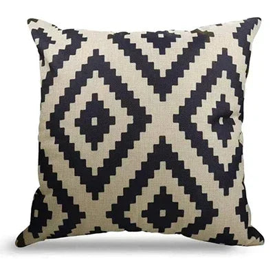 Capa de almofada decorativa para sofá, fronha decorativa de linho para exterior, adequada para quarto, sofá, cama,
