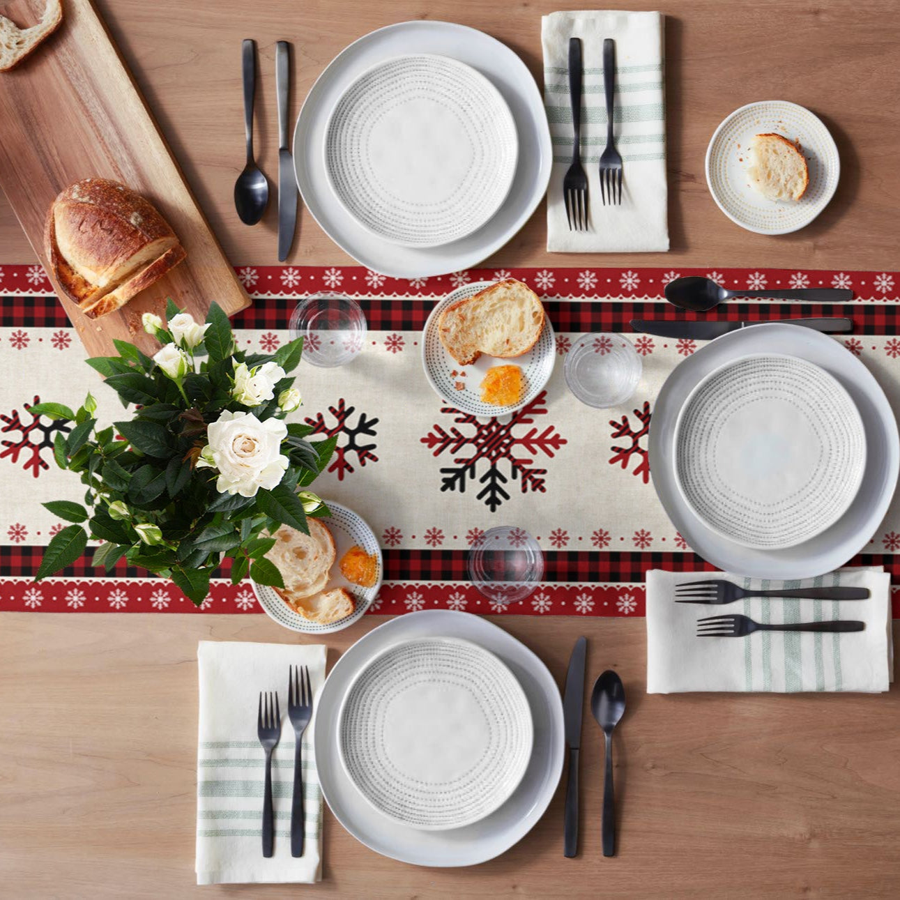Páscoa tulipa flores corredores de mesa de linho cômoda cachecóis decoração de mesa primavera fazenda corredores de mesa de jantar decorações de casamento