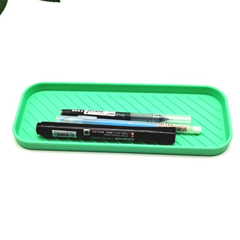 Bandeja de drenagem de silicone para talheres copo de água frutas vegetais pia da cozinha organizador bandeja de armazenamento esponja titular dispensador de sabão
