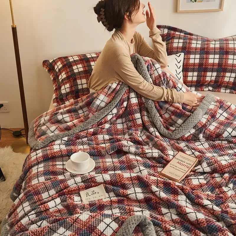 Cobertor de Malha de Chenille — Aconchego e Estilo para Seu Lar
