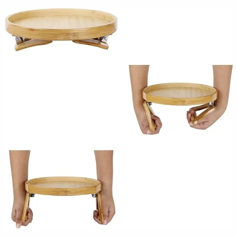 Bandeja de braço para sofá, clipe para braço, mesa portátil, suporte de copo, bandeja de apoio de braço para lanches, bebidas, controle remoto, café