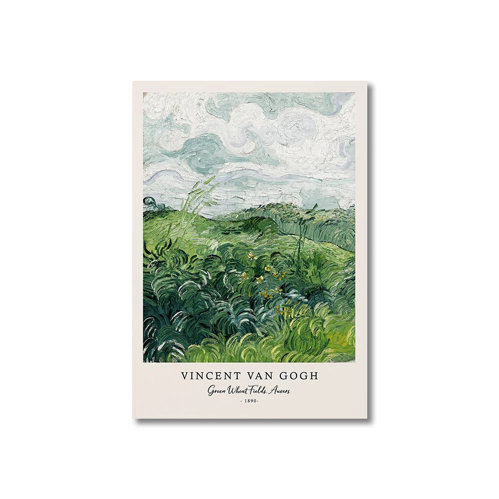 Vincent van gogh escritos impressões e cartazes grande trabalho a noite estrelada pintura em tela decorações para sala de estar arte da parede