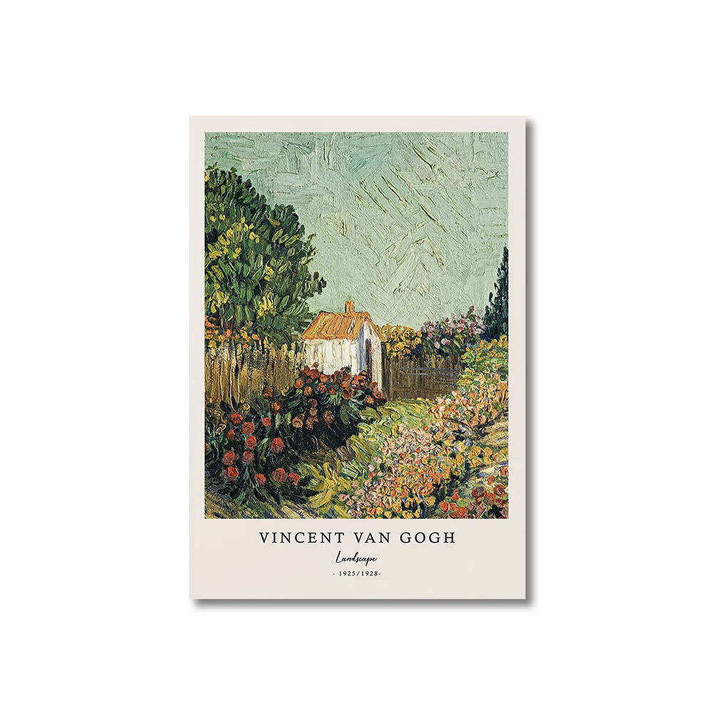 Vincent van gogh escritos impressões e cartazes grande trabalho a noite estrelada pintura em tela decorações para sala de estar arte da parede