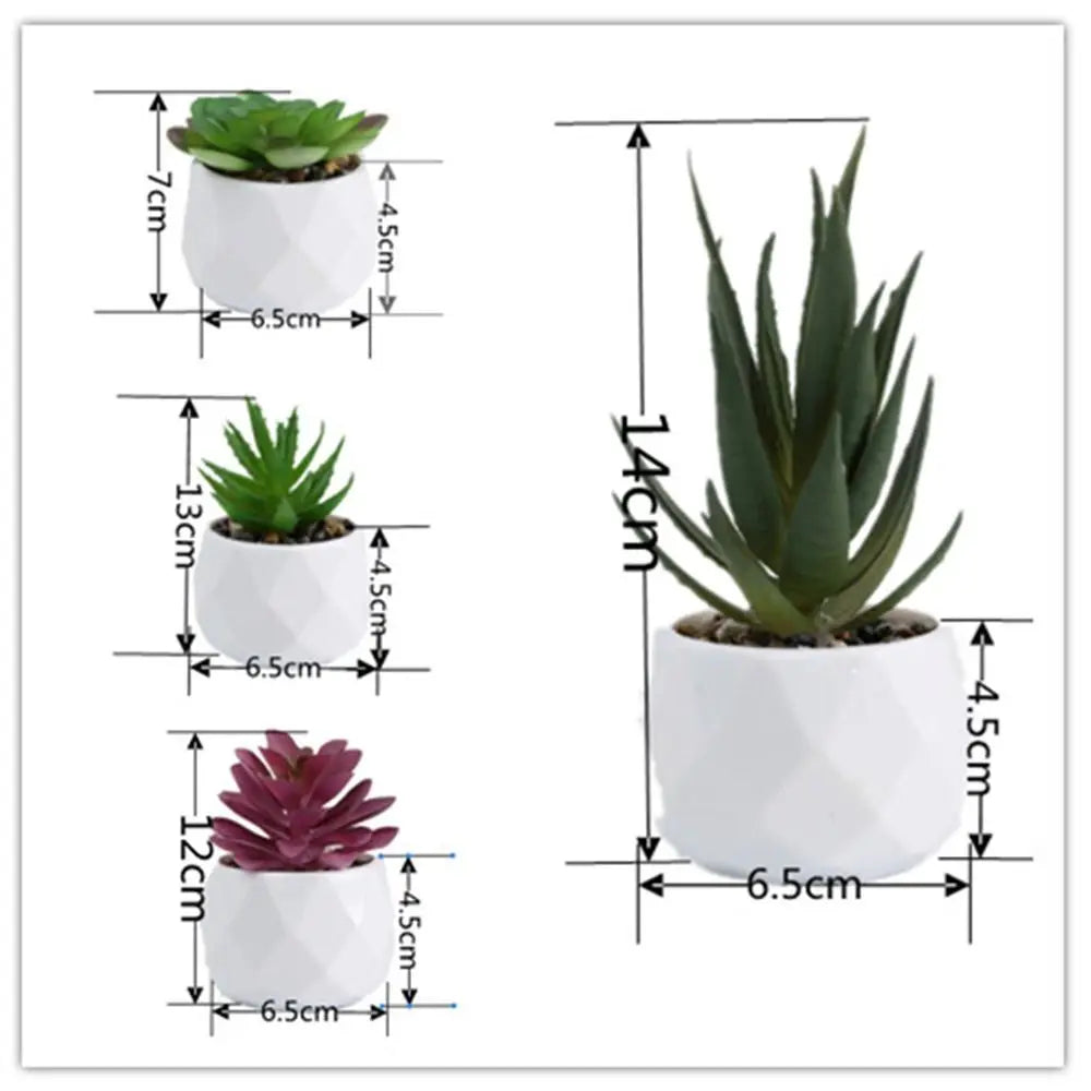 Plantas de bonsai suculentas artificiais simulação suculentas mini evergreen bonsai cacto suculenta plástico plantas falsas decoração