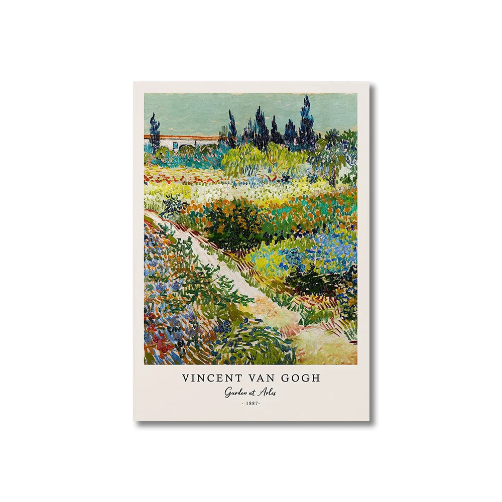 Vincent van gogh escritos impressões e cartazes grande trabalho a noite estrelada pintura em tela decorações para sala de estar arte da parede