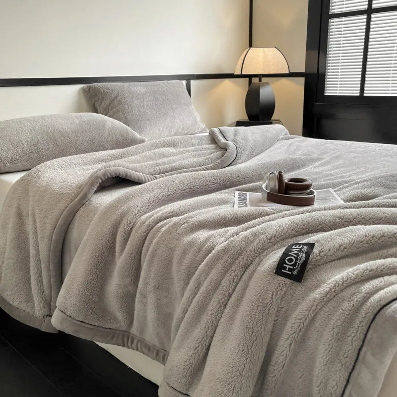 Cobertor Luxuoso de Flanela para Conforto e Estilo