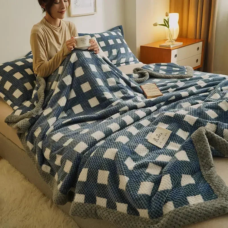Cobertor de Malha de Chenille — Aconchego e Estilo para Seu Lar
