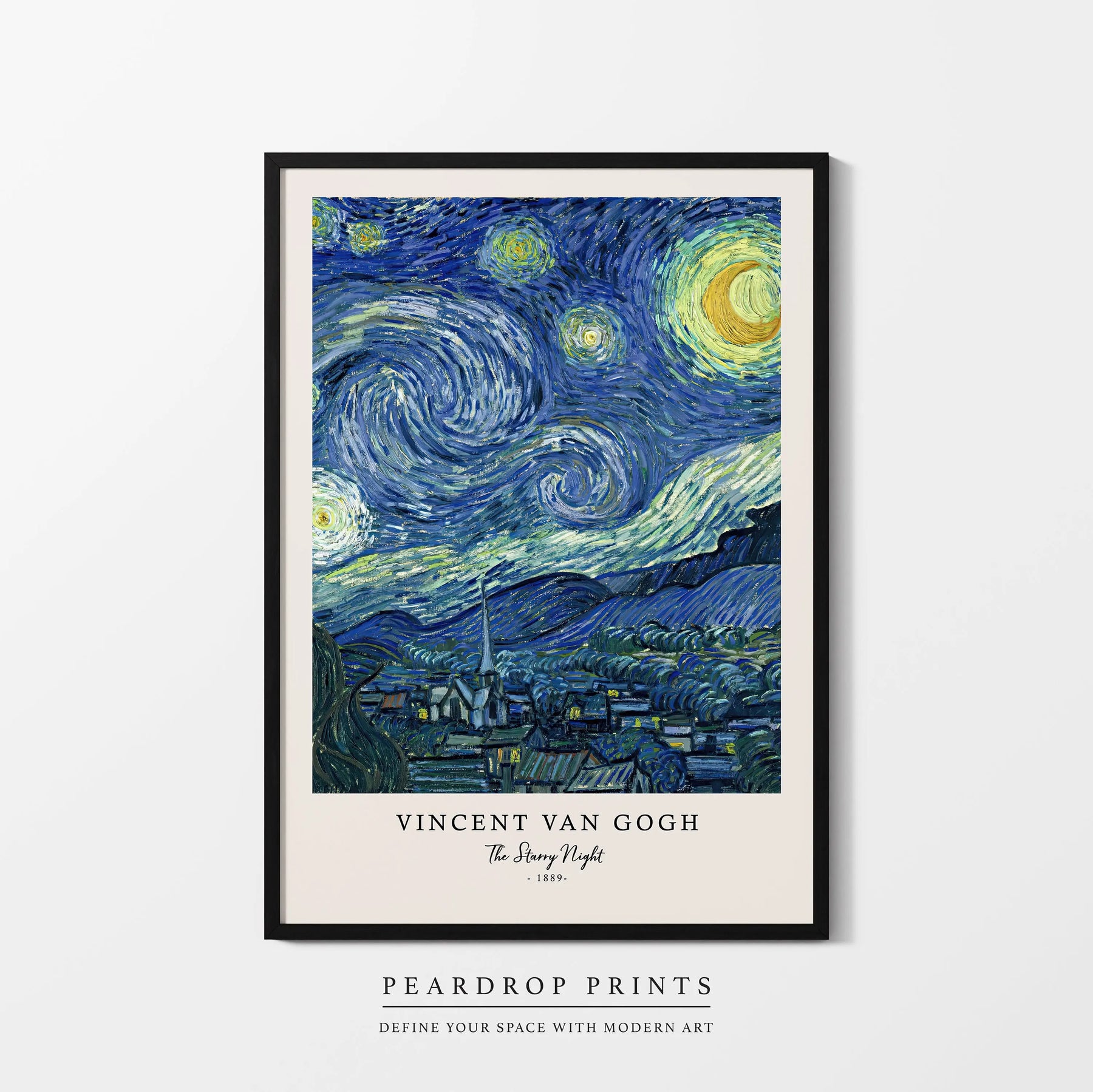 Vincent van gogh escritos impressões e cartazes grande trabalho a noite estrelada pintura em tela decorações para sala de estar arte da parede