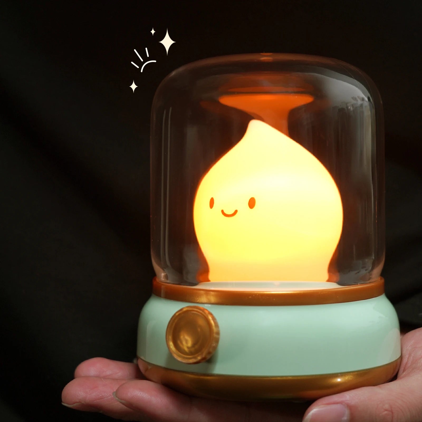 Mini Desktop LED Night Lamp, Bonito, Criativo, USB Recarregável, Portátil, Desenhos Animados, Abajur para Coffee Bar, Home Decor, Quarto de Hotel
