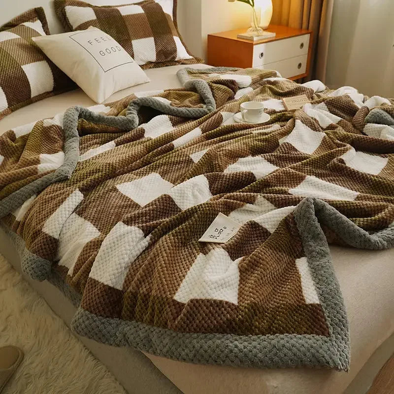 Cobertor de Malha de Chenille — Aconchego e Estilo para Seu Lar