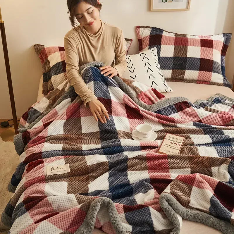 Cobertor de Malha de Chenille — Aconchego e Estilo para Seu Lar