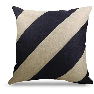 Capa de almofada decorativa para sofá, fronha decorativa de linho para exterior, adequada para quarto, sofá, cama,