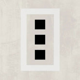 Minimalista abstrato preto e branco moderno japandi geométrico cartaz impressão pintura em tela galeria arte da parede para o quarto decoração casa