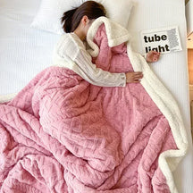 Cobertor de Flanela de Veludo — Conforto e Estilo para Seu Lar