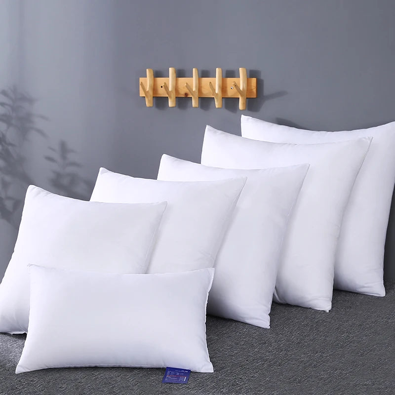 Almofada para casa, enchimento interno, branco, decorativo, núcleo de travesseiro para sofá, carro, escritório, inserção de almofada macia, 45x45, 14/16/18/20/22/24 tamanhos
