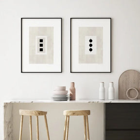 Minimalista abstrato preto e branco moderno japandi geométrico cartaz impressão pintura em tela galeria arte da parede para o quarto decoração casa