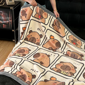 Cobertor Capivara — Aconchego e Charme para seu Lar