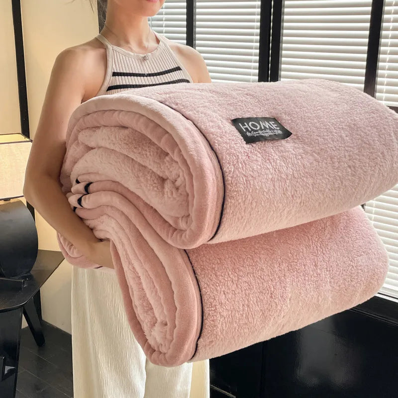 Cobertor Luxuoso de Flanela para Conforto e Estilo