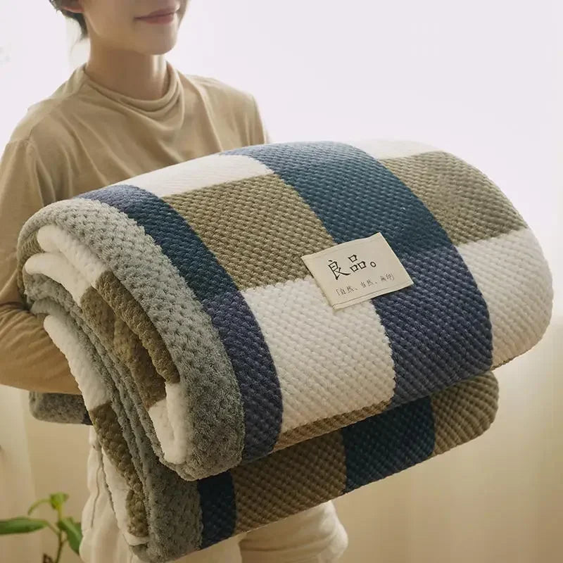 Cobertor de Malha de Chenille — Aconchego e Estilo para Seu Lar
