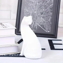 Resina Casais Estátuas Do Gato Para Decorações Home, Estatueta Animal, Criativo Europeu, Presente De Casamento, Escultura Decorativa