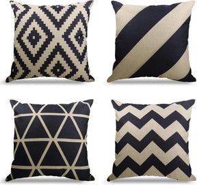 Capa de almofada decorativa para sofá, fronha decorativa de linho para exterior, adequada para quarto, sofá, cama,