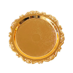 Mini Armazenamento Bandeja Plástica para Exibição De Jóias, Prato De Bolo De Prata, Prato De Frutas, Exibição De Sushi, Decoração De Casa, Adereços De Foto, Festa
