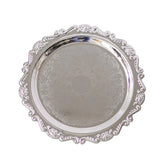 Mini Armazenamento Bandeja Plástica para Exibição De Jóias, Prato De Bolo De Prata, Prato De Frutas, Exibição De Sushi, Decoração De Casa, Adereços De Foto, Festa
