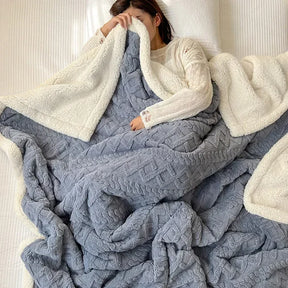 Cobertor de Flanela de Veludo — Conforto e Estilo para Seu Lar