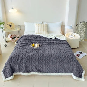 Cobertor de Flanela de Veludo — Conforto e Estilo para Seu Lar