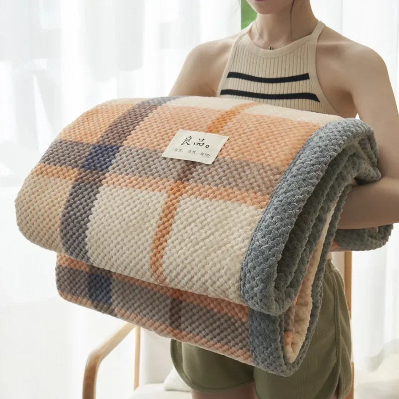 Cobertor de Malha de Chenille — Aconchego e Estilo para Seu Lar