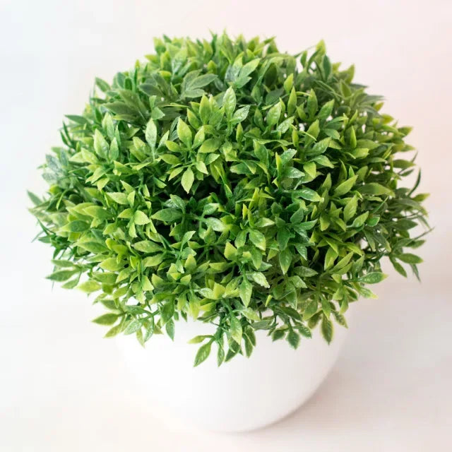 Plantas artificiais em vaso bonsai verde pequena árvore plantas flores falsas ornamentos em vaso para casa decoração do jardim festa decoração do hotel
