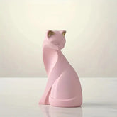 Resina Casais Estátuas Do Gato Para Decorações Home, Estatueta Animal, Criativo Europeu, Presente De Casamento, Escultura Decorativa