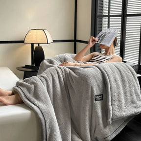 Cobertor Luxuoso de Flanela para Conforto e Estilo