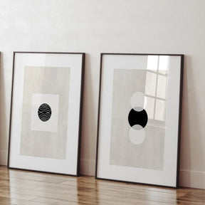 Minimalista abstrato preto e branco moderno japandi geométrico cartaz impressão pintura em tela galeria arte da parede para o quarto decoração casa