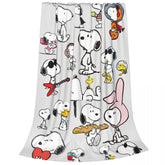 Cobertor Decorativo Snoopy — Aconchego e Estilo para Seu Lar
