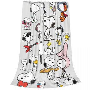 Cobertor Decorativo Snoopy — Aconchego e Estilo para Seu Lar