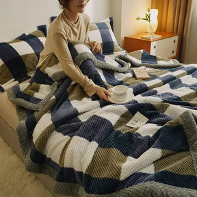 Cobertor de Malha de Chenille — Aconchego e Estilo para Seu Lar