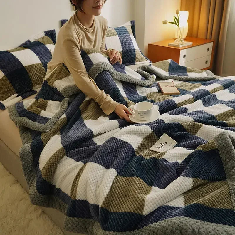 Cobertor de Malha de Chenille — Aconchego e Estilo para Seu Lar
