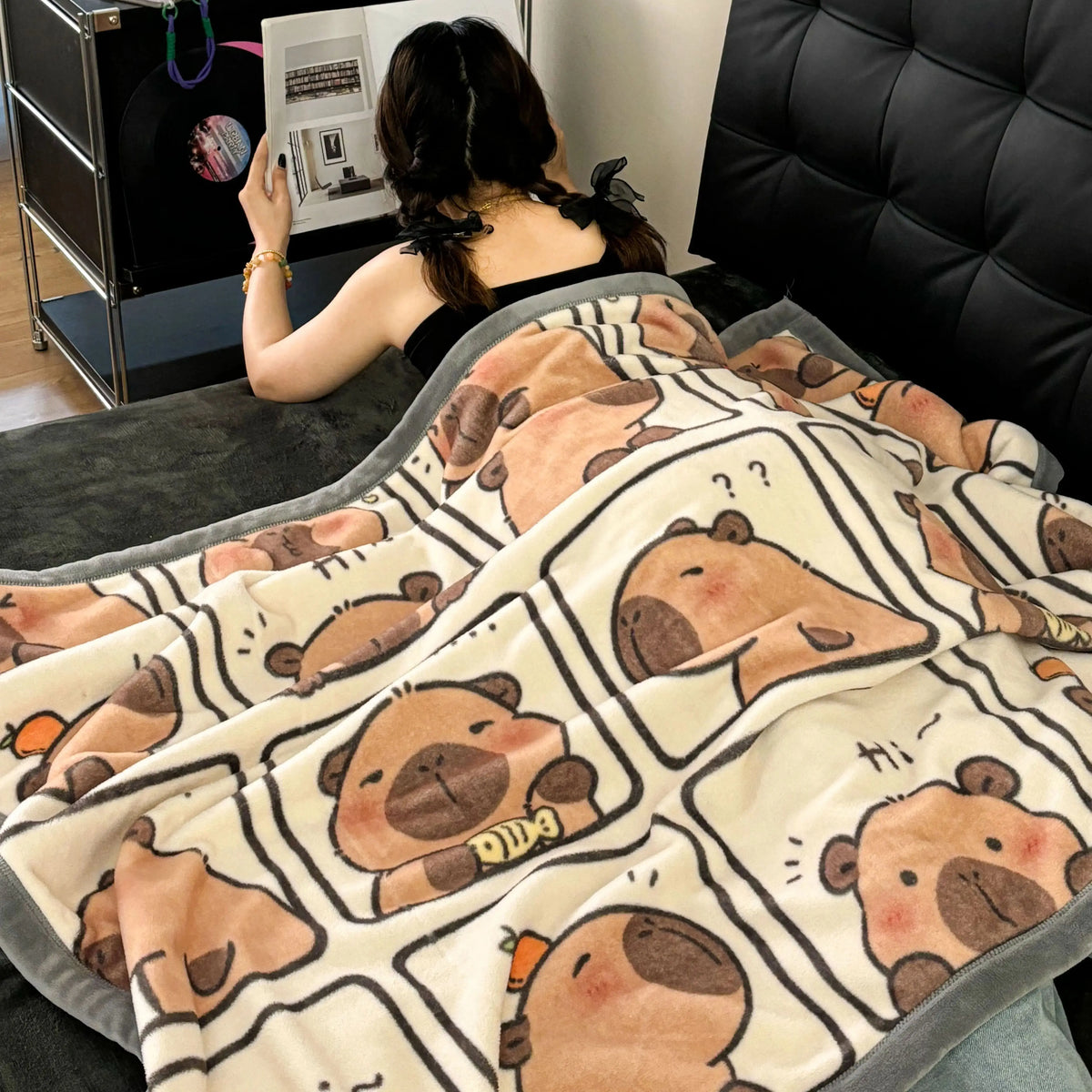 Cobertor Capivara — Aconchego e Charme para seu Lar