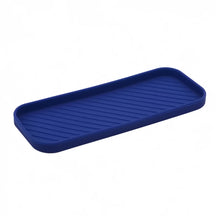 Bandeja de drenagem de silicone para talheres copo de água frutas vegetais pia da cozinha organizador bandeja de armazenamento esponja titular dispensador de sabão