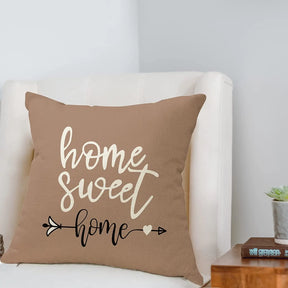 Capa de almofada geométrica de linho marrom, decoração de casa, boa decoração de fronha para quarto, sofá, cadeira, cama, jardim, carro