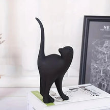 Resina Casais Estátuas Do Gato Para Decorações Home, Estatueta Animal, Criativo Europeu, Presente De Casamento, Escultura Decorativa
